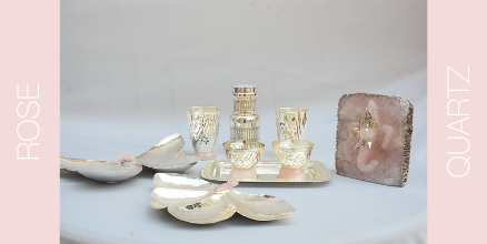 A Magical Touch: Rose Quartz Collection By Exclusively Yours