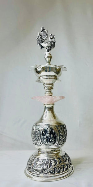 Peacock Kerala Diya (Şamay)