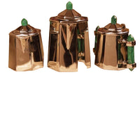 Italian Collection - Octagonal 3 pc Tea Set