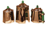 Italian Collection - Octagonal 3 pc Tea Set