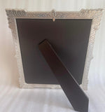 Corner Carved Silver Frame