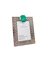 Italian Collection - Photoframe with Green stone
