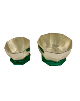 Italian Collection - 4" Nut Bowl with Green Stone Base