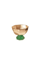 Italian Collection - 10" Centrepiece Bowl with Green Stone base