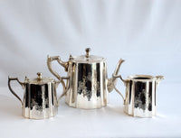 Teaset with Etching Design