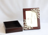 Custom Wooden Photo Frame Box for Wedding Cards