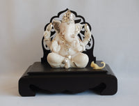 Ganesha on Singhasan