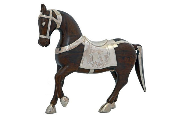Silver Semi-Clad horse