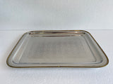 Etched Rectangle Platter