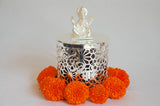 Om Sai Etched Canister with Knob Options